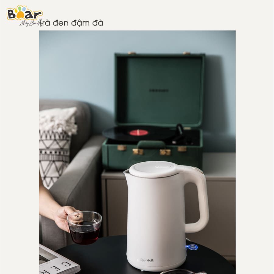 Ấm siêu tốc 1.5L Bear ZDH-B15T1