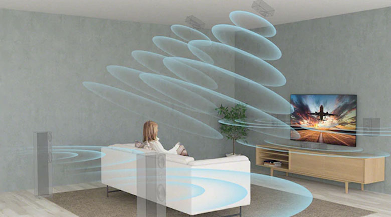 Android Tivi Sony 4K 55 inch KD-55X80J/S Viền bạc Giọng nói