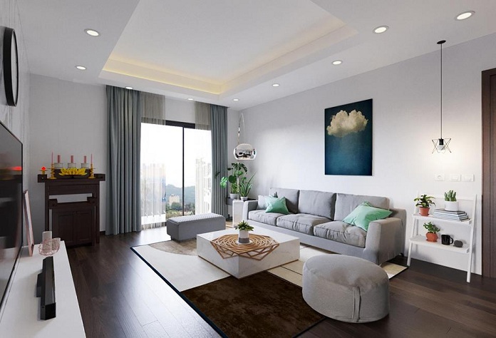 Thiết kế phòng khách ở chung cư