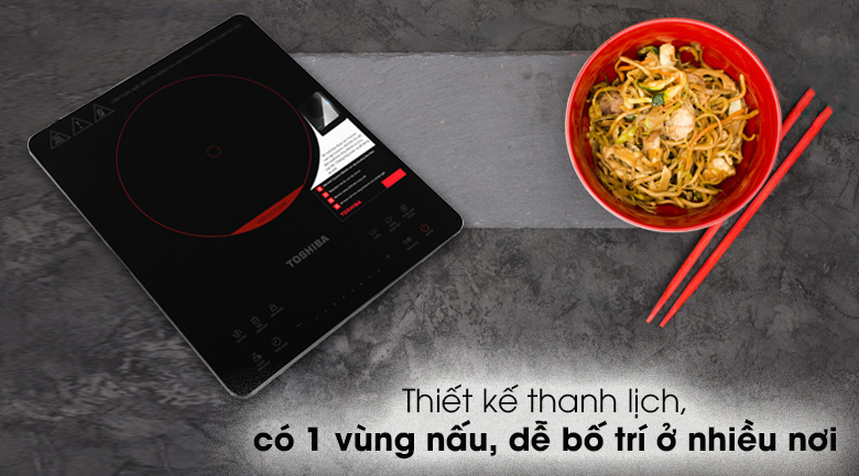 BẾP TỪ ĐƠN TOSHIBA IC-20S1PV 2000W