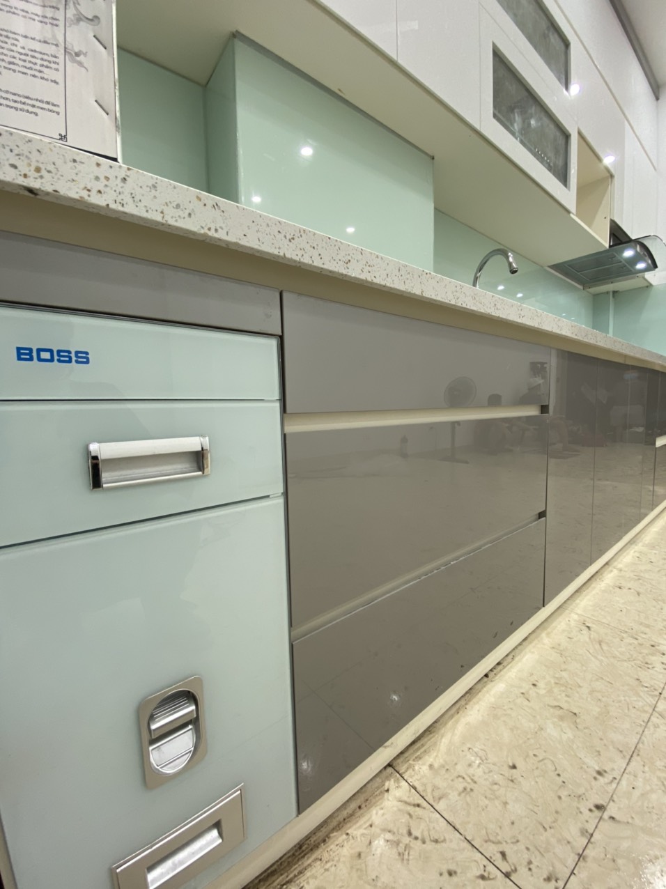 Tủ Bếp Acrylic AD-07