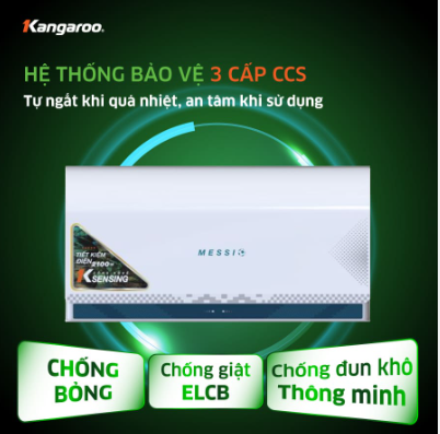 Bình nóng lạnh 22L Kangaroo Messi KG76A2