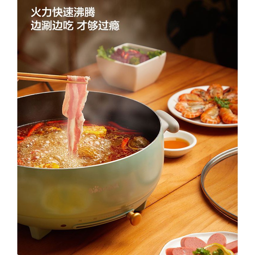 NỒI LẨU ĐIỆN BEAR B50C1, 5L 1200W - LIÊN HỆ ĐỂ ĐƯỢC GIÁ TỐT