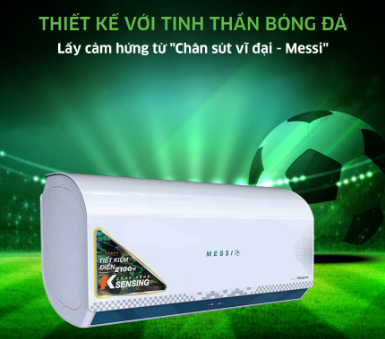 Bình nóng lạnh 22L Kangaroo Messi KG76A2