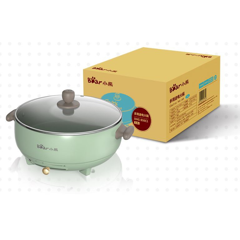 NỒI LẨU ĐIỆN BEAR B50C1, 5L 1200W - LIÊN HỆ ĐỂ ĐƯỢC GIÁ TỐT