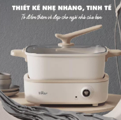 NỒI LẨU ĐIỆN ĐA NĂNG 7 TRONG 1 BEAR DHG-C40M1 - LIÊN HỆ ĐỂ ĐƯỢC GIÁ TỐT