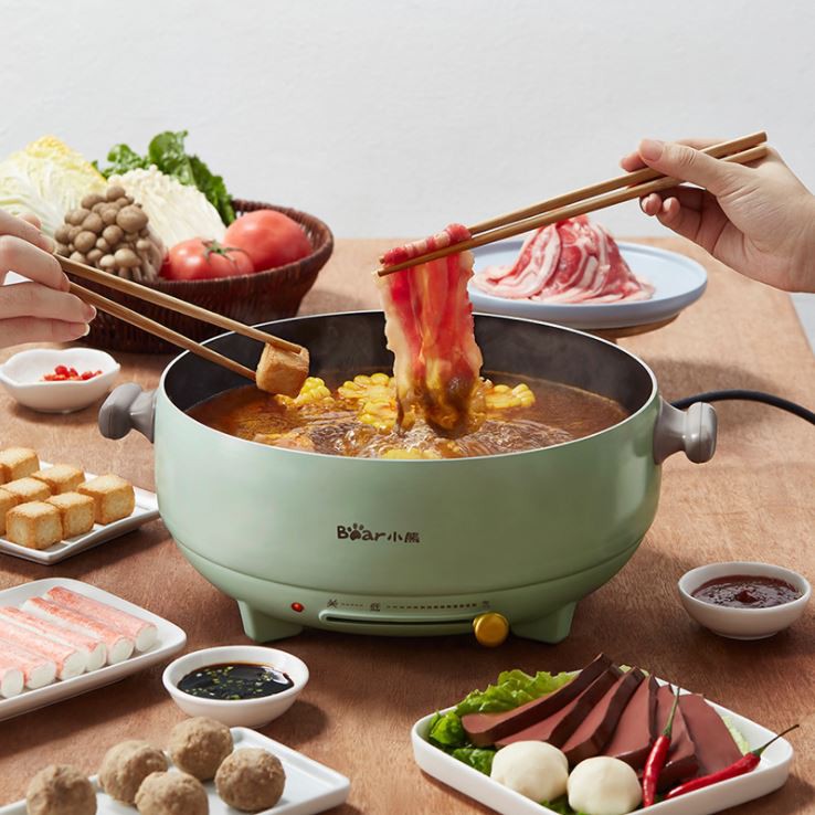 NỒI LẨU ĐIỆN BEAR B50C1, 5L 1200W - LIÊN HỆ ĐỂ ĐƯỢC GIÁ TỐT