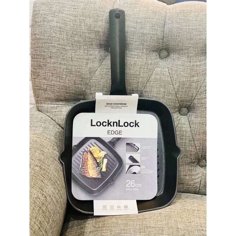 Chảo nướng vuông Lock&Lock CAG2611 26cm