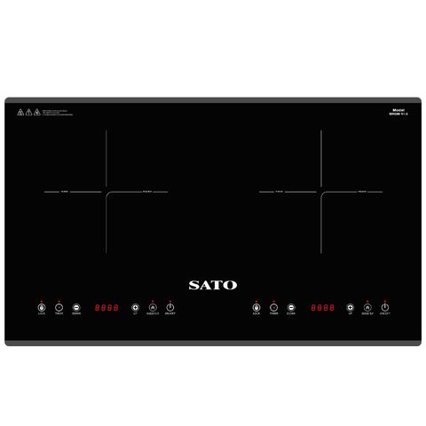 Bếp đôi điện từ thông minh Sato SIH266 N1.2