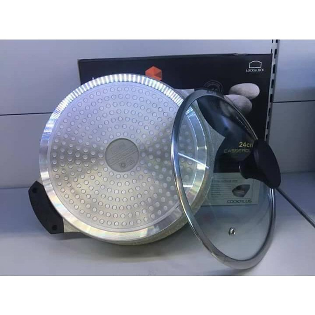 Nồi đá nấu từ Lock&Lock 24cm