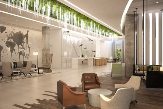 Thiết kế nội thất khách sạn mini