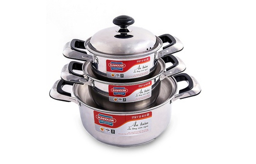 Bộ nồi Sunhouse 3 đáy SP-333