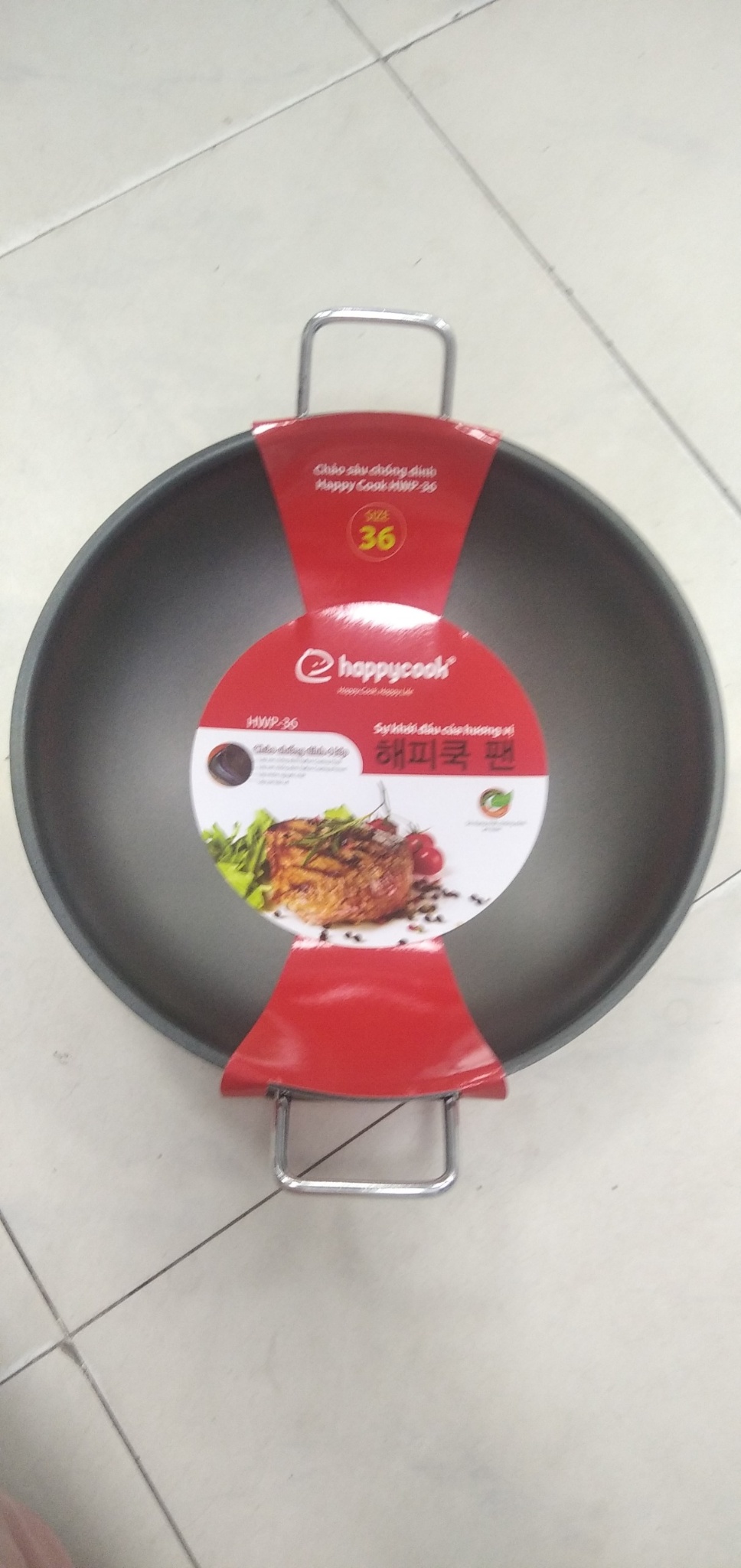 CHẢO XÀO 2 QUAI CHỐNG DÍNH HAPPYCOOK - LIÊN HỆ ĐỂ ĐƯỢC GIÁ TỐT