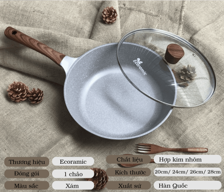 CHẢO TỪ SÂU ECORAMIC BLING - LIÊN HỆ ĐỂ ĐƯỢC GIÁ TỐT