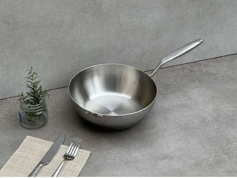 CHẢO ĐÚC TRI-PLY KAIYO 20CM INOX 3 LỚP SÂU LÒNG