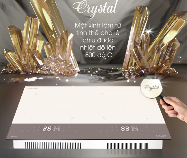 BẾP TỪ ĐÔI SPELIER SPM T100 WS 4000w