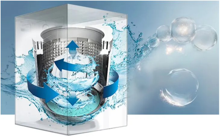 Máy giặt AQUA AQW-S95FT 9.5kg lồng đứng màu ghi