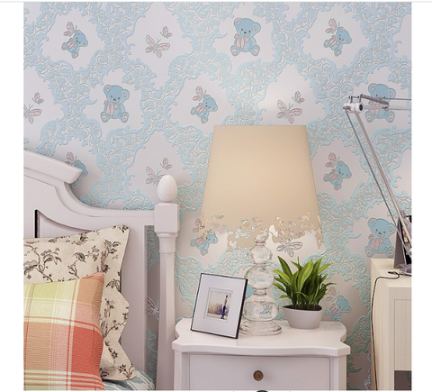 Giấy dán tường cho bé trai