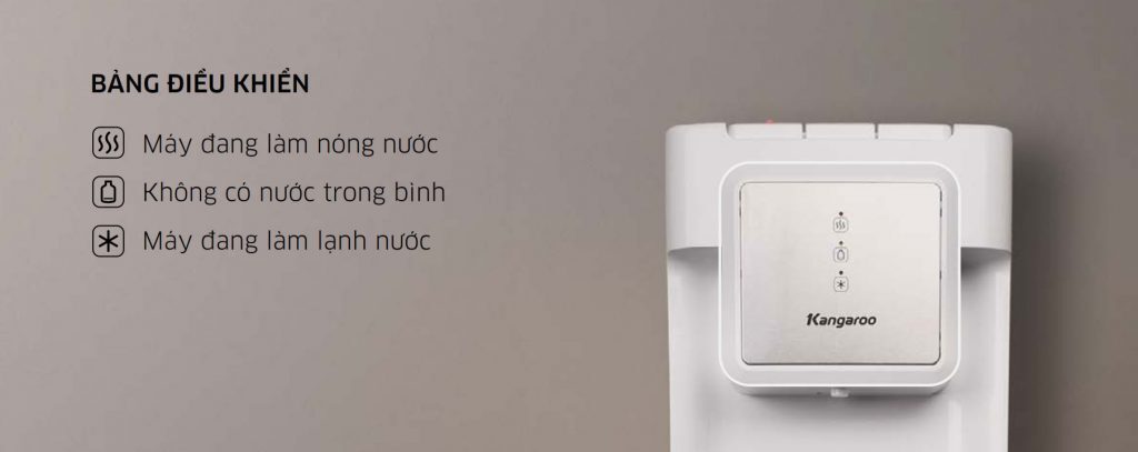 Cây nước Kangaroo KG60A3- bình hút - liên hệ để được giá tốt