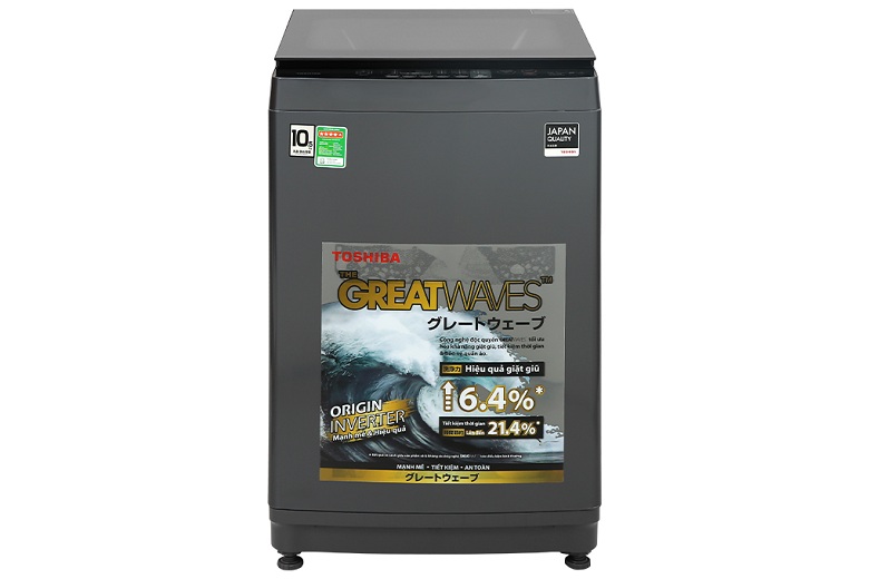 Máy giặt Toshiba 10.5kg AW-UK1150HV(SG) lồng đứng màu xám
