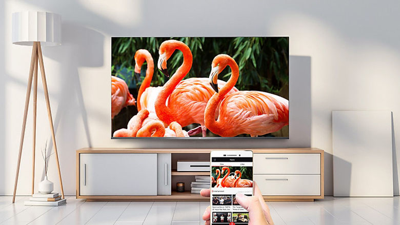 Android Tivi TCL 4K 55 inch 55T65 Giọng nói