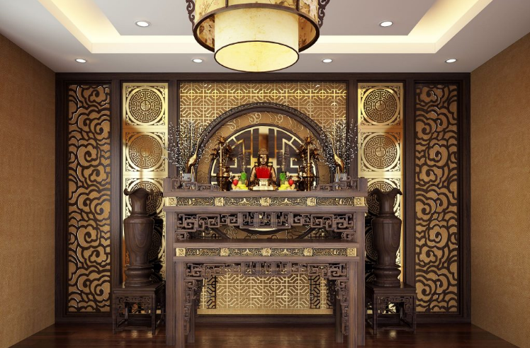 Thiết kế phòng thờ theo phong thủy