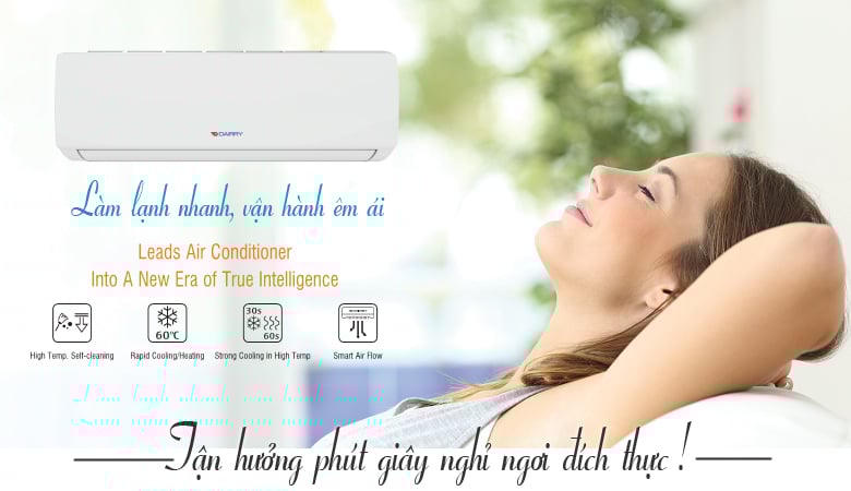 Điều hòa Dairry 1 chiều 12000BTU DR12KC