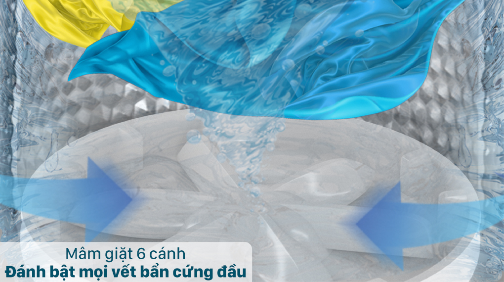 Máy giặt Casper 85N68BGA màu xám 8.5kg