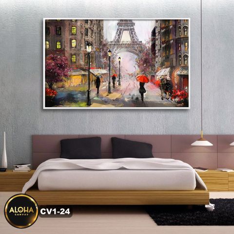 Tranh lá cây đơn trang trí cao cấp