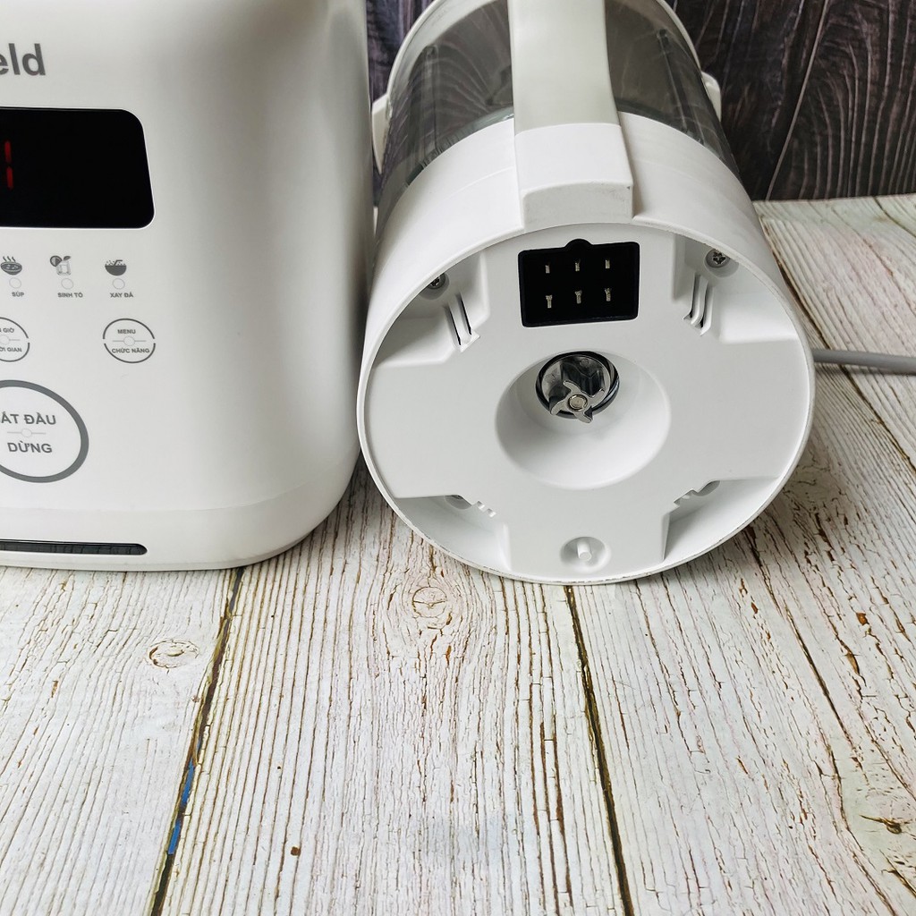 Máy làm sữa hạt đa năng Nineshield KB503 (Làm sữa, xay, nấu, hấp)