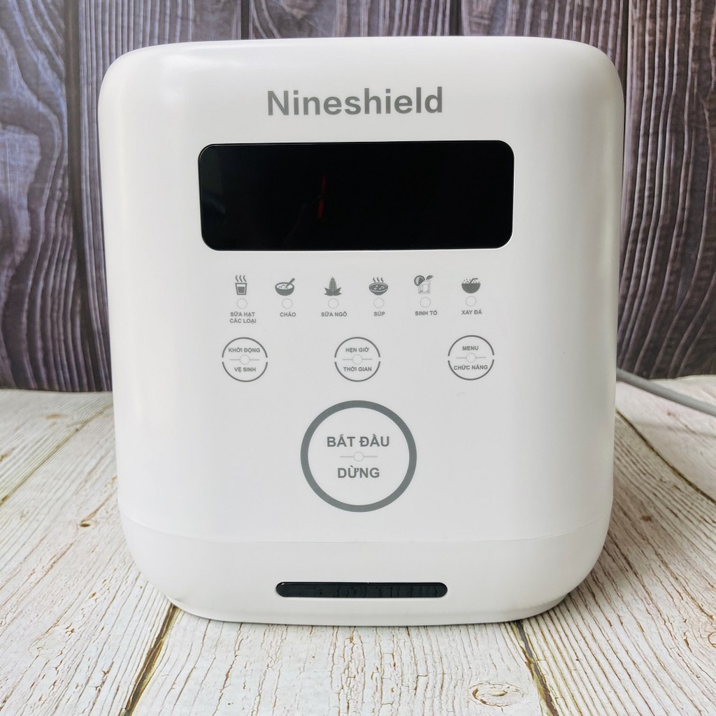 Máy làm sữa hạt đa năng Nineshield KB503 (Làm sữa, xay, nấu, hấp)