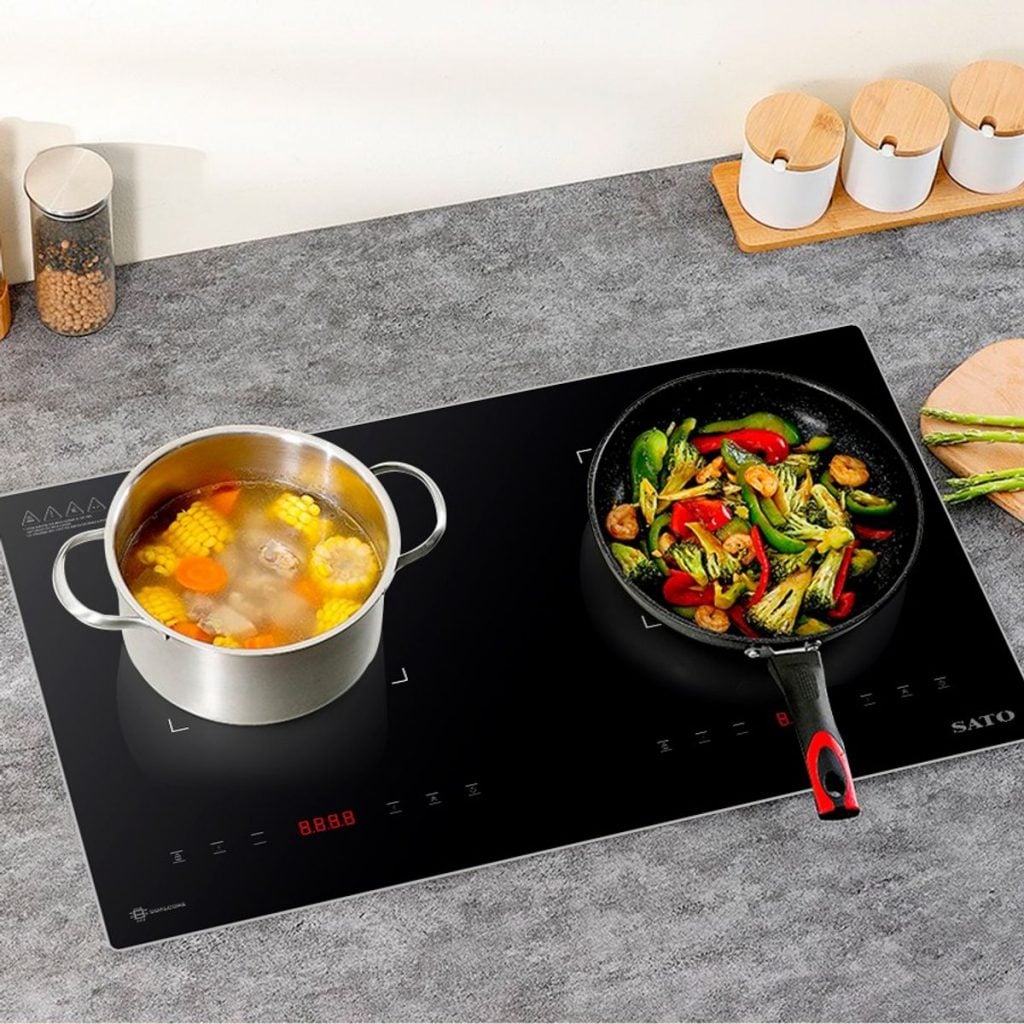 Bếp đôi điện từ thông minh Sato SIH264 N1.2