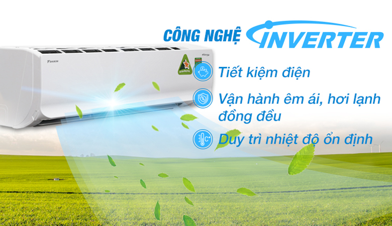 Điều hoà Daikin FTKC25UAVMV  9000btu 1 chiều  inverter