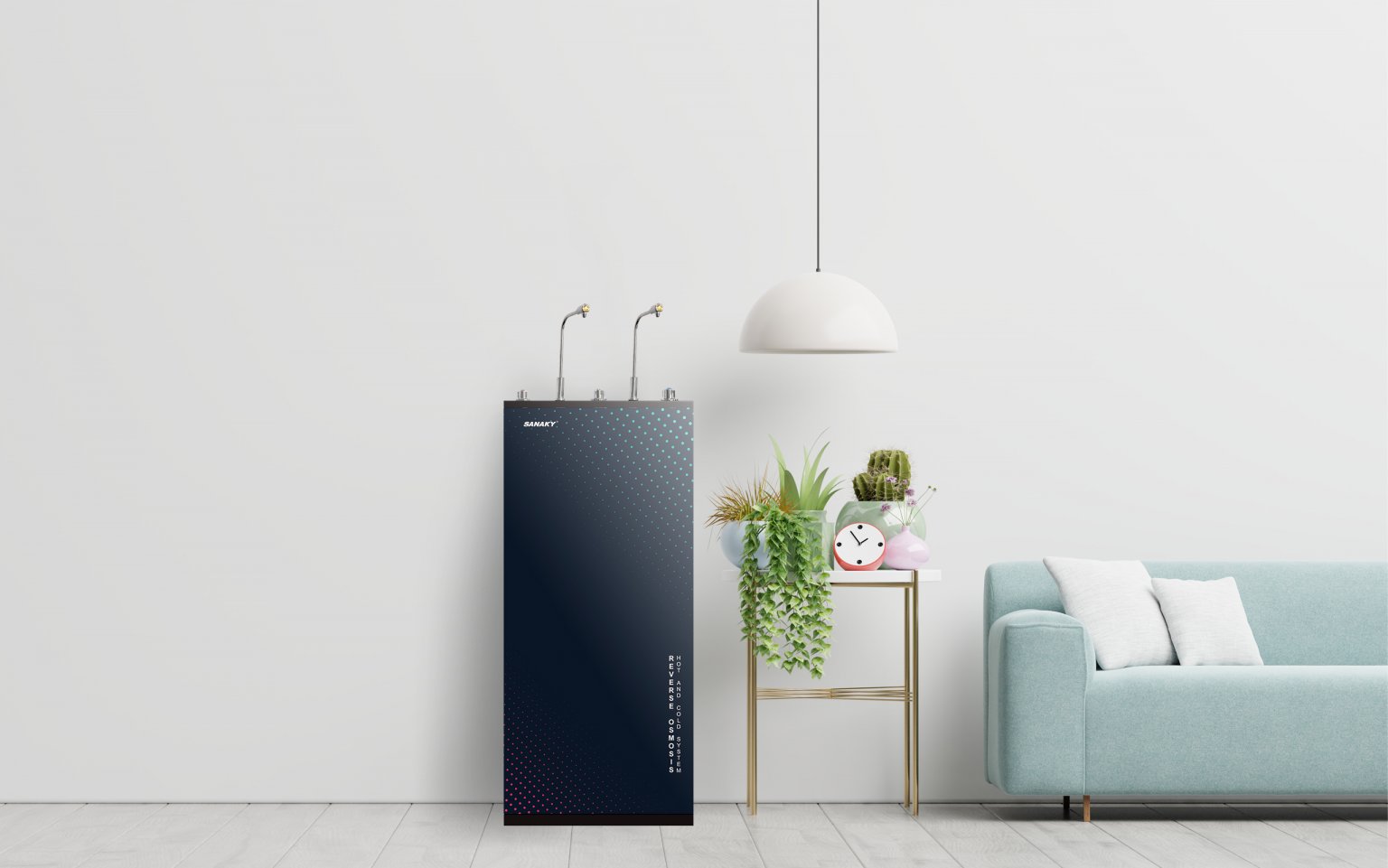 MÁY LỌC NƯỚC RO SANAKY SNK-NL219 NÓNG LẠNH NGUỘI