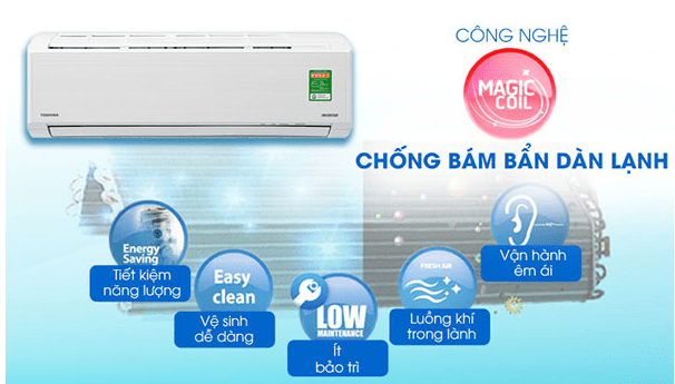 Điều hòa Toshiba RAS-H18L3KCVG-V 18000btu 1 chiều Inverter