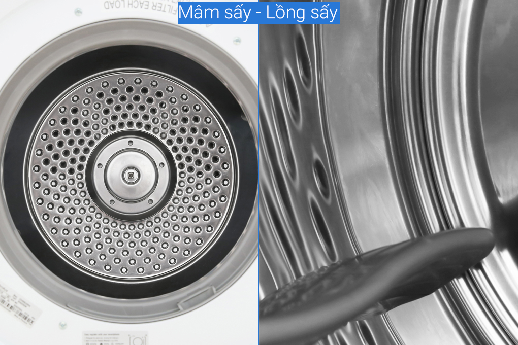 Máy sấy thông hơi Electrolux 8 Kg EDV805JQWA màu trắng