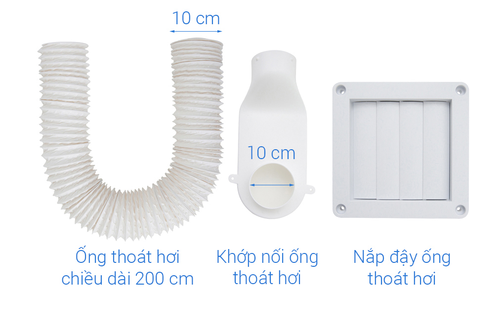 Máy sấy thông hơi Electrolux 8 Kg EDV805JQWA màu trắng