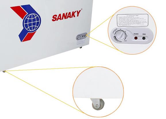 TỦ ĐÔNG SANAKY VH5699W3N INVERTER 365L 2 CHẾ ĐỘ
