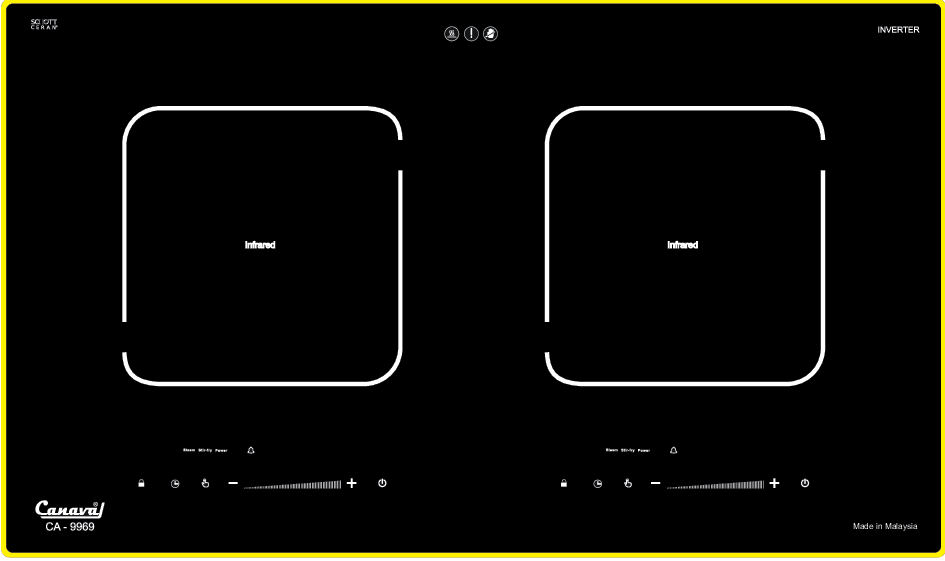 Bếp từ đôi Canaval  CA-9969