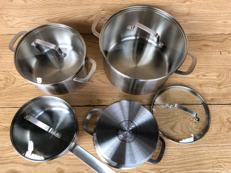 Bộ nồi inox 4 nồi Be- Home BH04CLAD5