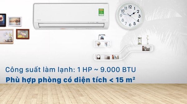 Điều hòa Toshiba 1 chiều Inverter 9000BTU RAS-H10L3KCVG-V