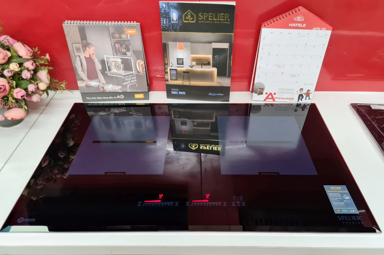 BẾP ĐIỆN TỪ ĐÔI SPELIER SPE IC 1088EG (71 x 41)