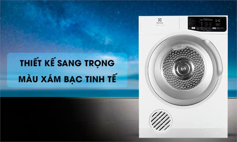 Máy sấy quần áo 8Kg Electrolux EDV805JQWA