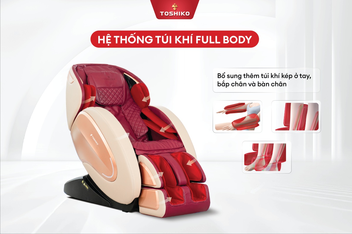 GHẾ MASSAGE TOSHIKO T70 (LIÊN HỆ ĐỂ ĐƯỢC TƯ VẤN GIÁ TỐT)