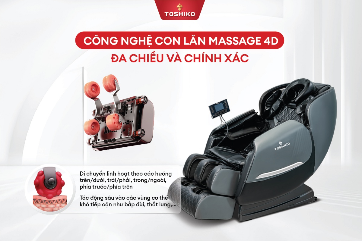 GHẾ MASSAGE TOSHIKO T9 (LIÊN HỆ ĐỂ ĐƯỢC GIÁ TỐT)
