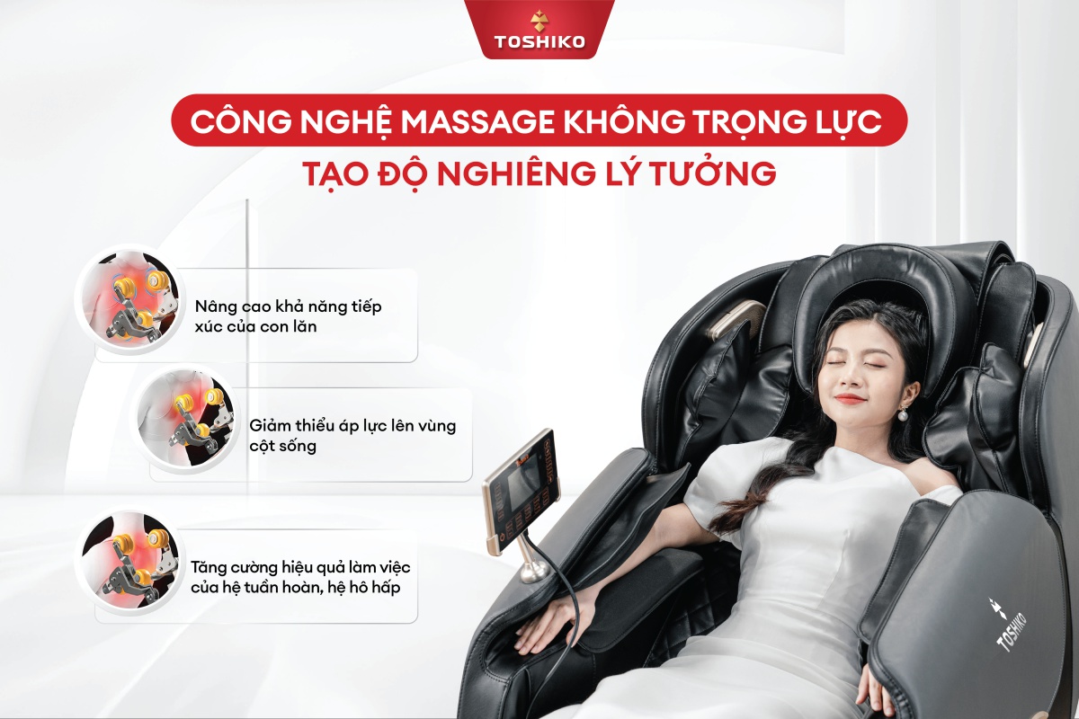 GHẾ MASSAGE TOSHIKO T9 (LIÊN HỆ ĐỂ ĐƯỢC GIÁ TỐT)