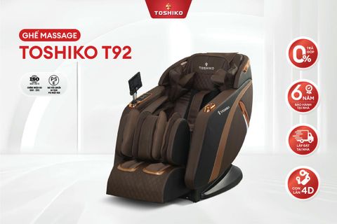 GHẾ MASSAGE TOSHIKO T92 ( LIÊN HỆ ĐỂ ĐƯỢC TƯ VẤN GIÁ TỐT )