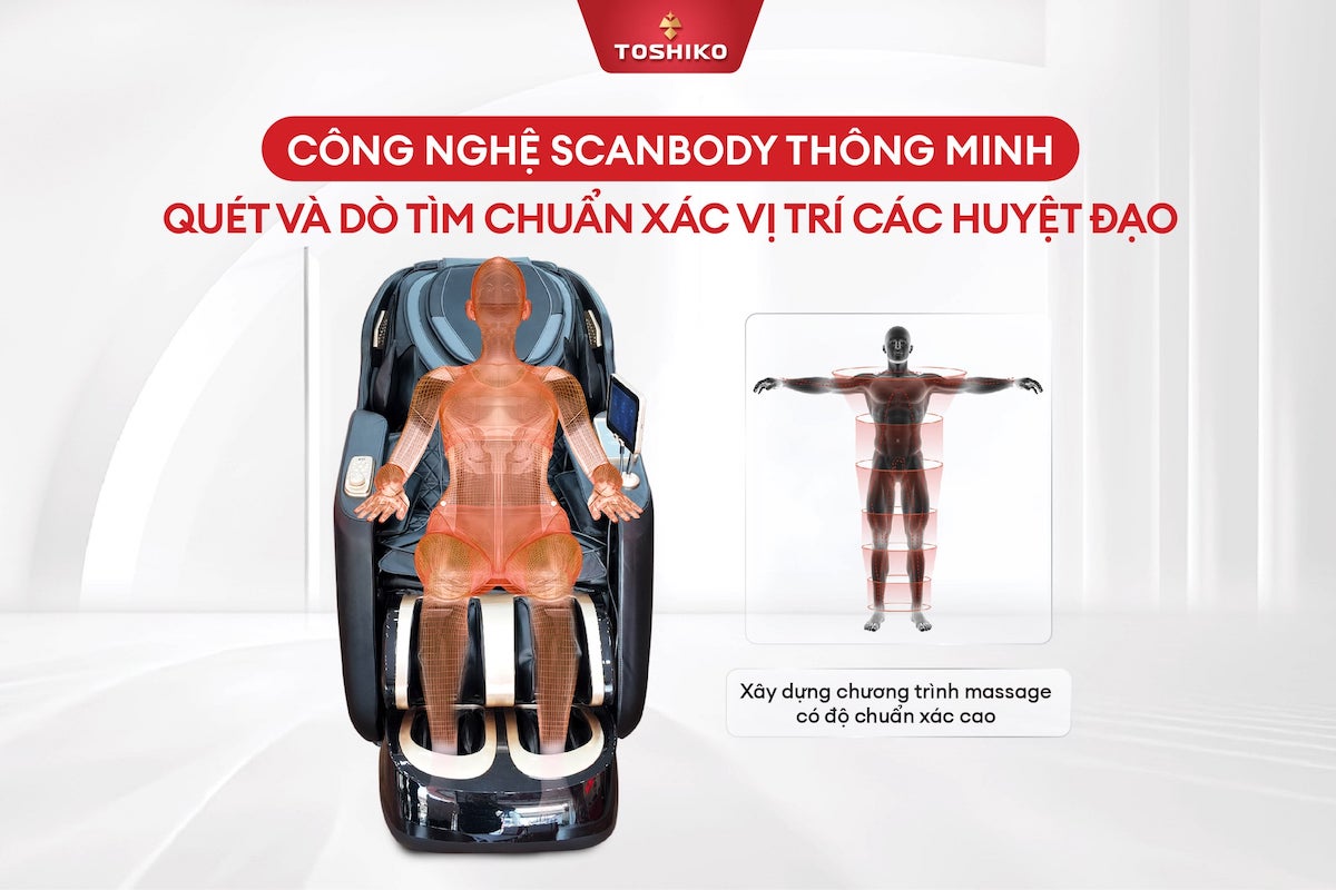 GHẾ MASSAGE TOSHIKO T95