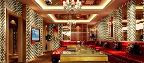 Giấy dán tường phòng karaoke cao cấp