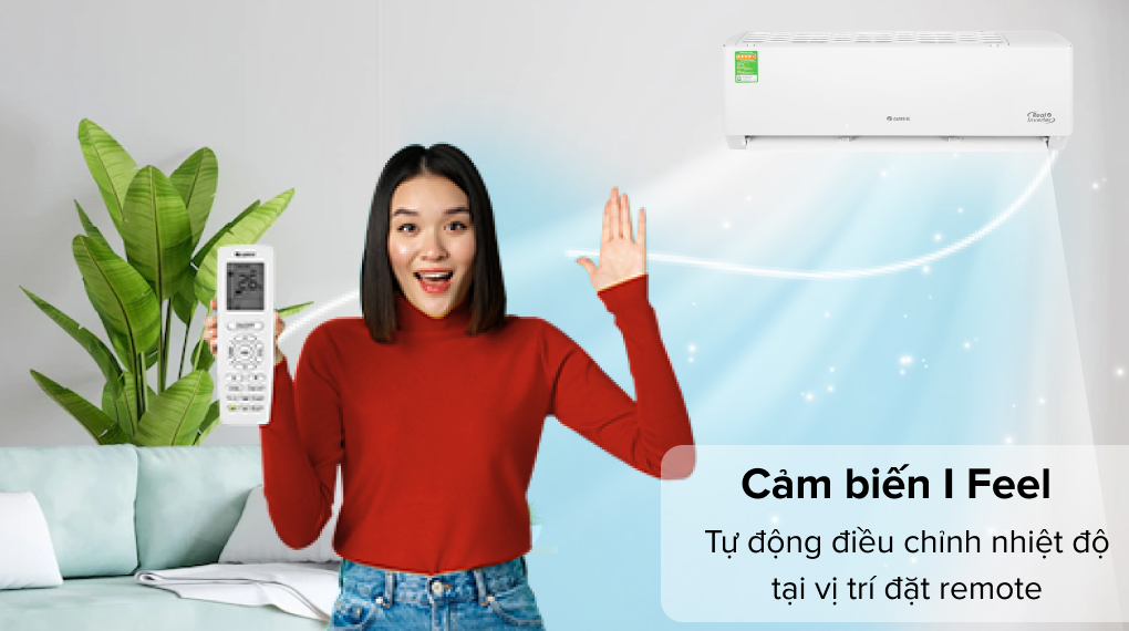 Điều hoà Gree GWC09PB 9000BTU 1chiều interver